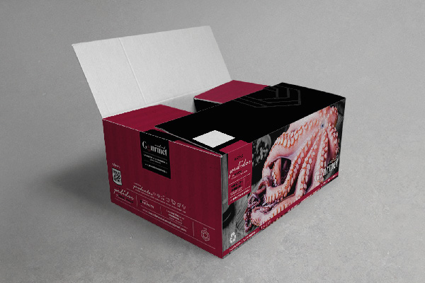 Packaging Caja envio Gourmet Madrid